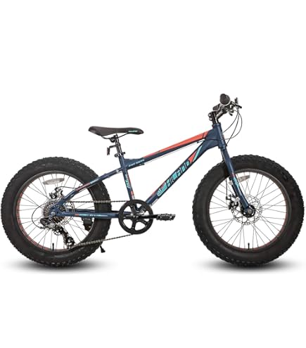 ファットバイク 20インチ マウンテンバイク EIZER ファットバイク 20インチ 極太タイヤ 太いタイヤ シマノ 7